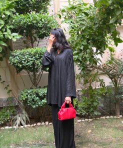 black co ord set